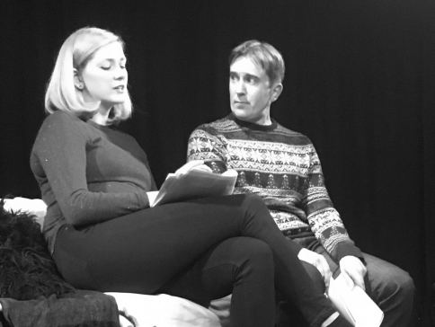 Suzie Houlihan & Darren Benedict in John Hill play Thanks For Sharing - April 2017